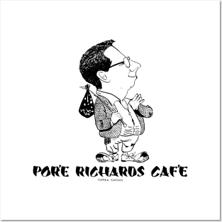 Pore Richards Black Logo Posters and Art